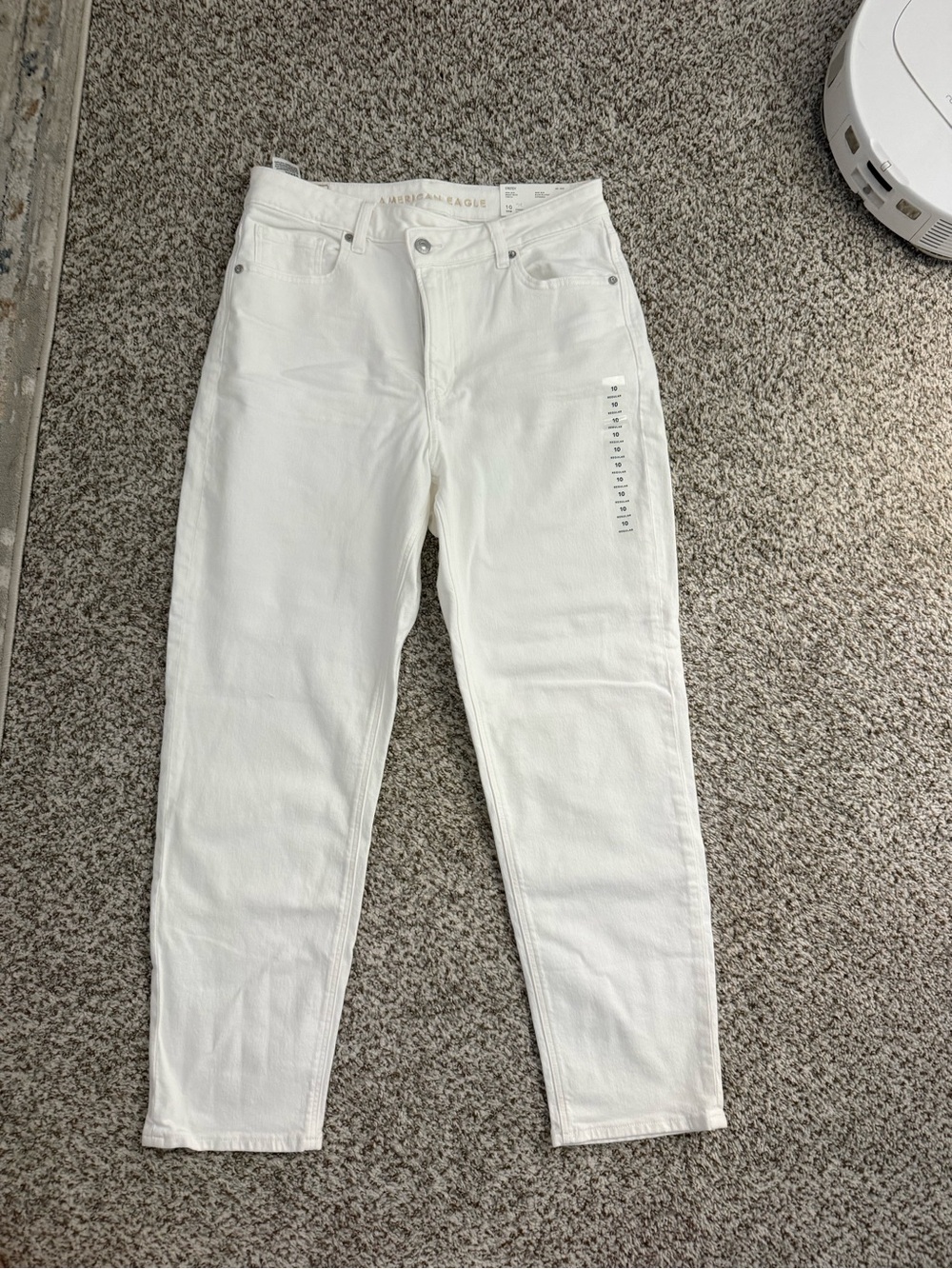 White Womans Jeans - Stretch Denim